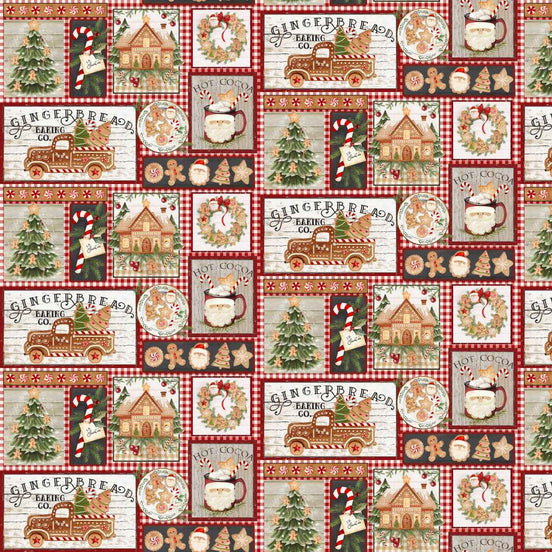 Very Merry Gingerbread Gingerbread Patch