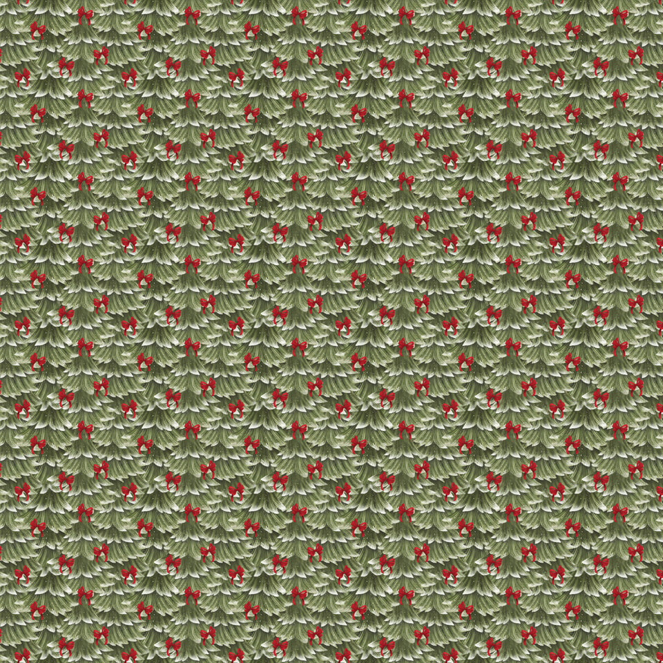 Very Merry Gingerbread Sweet Pine and Bows