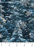 Silent Night Blue Multi TREES