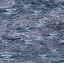 OPEN AIR - RAINDROPS ON WATER WK Slate Blue