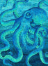 Shimmer Enigma Octopus Panel 24" x 43"