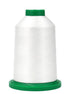 Isacord 40 Poly 5000m #0015 White