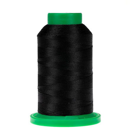 Isacord 1000m Polyester - Black #0020