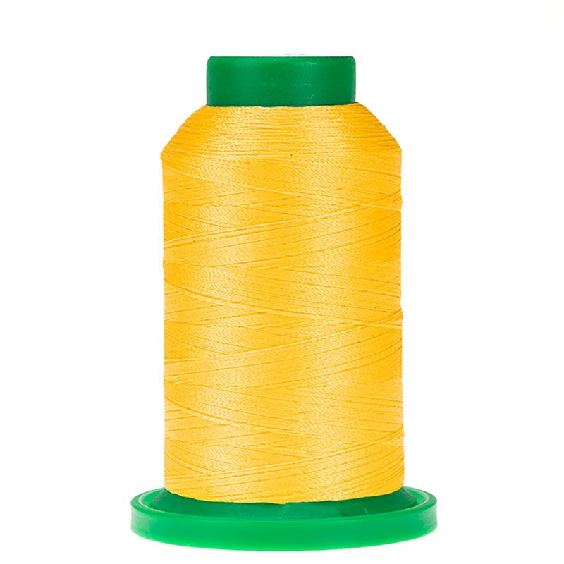 Isacord 40 Poly 1000m #0700 Bright Yellow