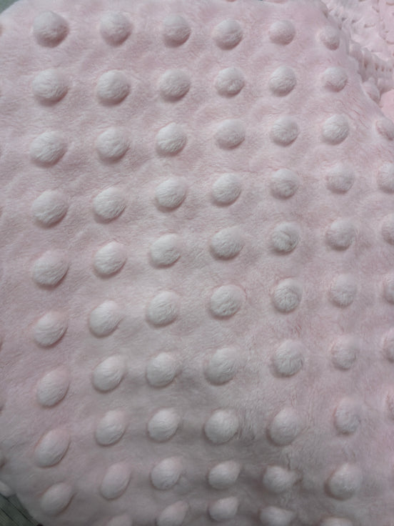 Minky Dots Lt Pink SMD7581 58/60"