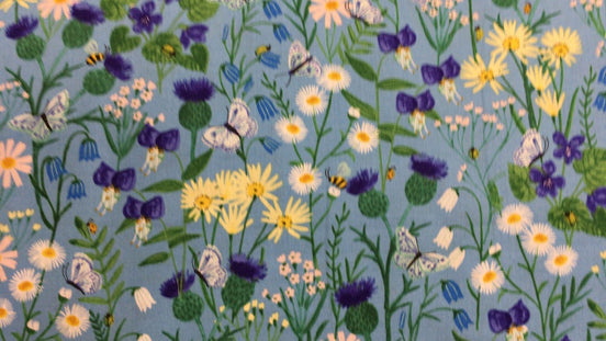 Springtime Wildflowers Sky