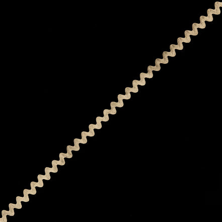Ric Rac Beige 1/2" 100% Cotton