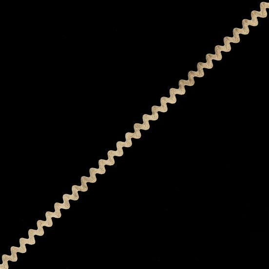 Ric Rac Beige 1/2" 100% Cotton
