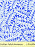 Lawn: Branches Blue || Kaffe x Morris & Co