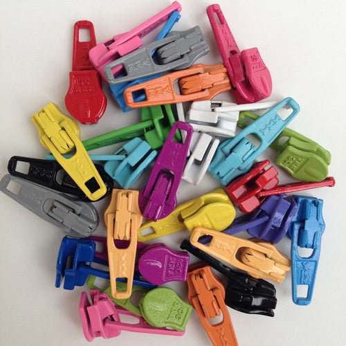 Candy Color Zipper Pulls Assorted