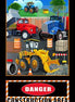 Construction Zone Black Panel 24"x44"