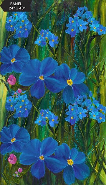 WildFlower Pine Panel 24