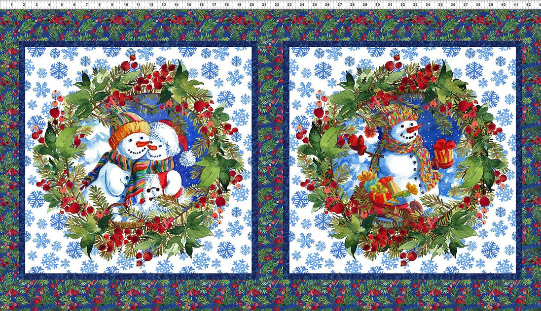 A Year of Art Winter Panel 24"x42"