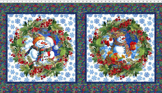 A Year of Art Winter Panel 24"x42"