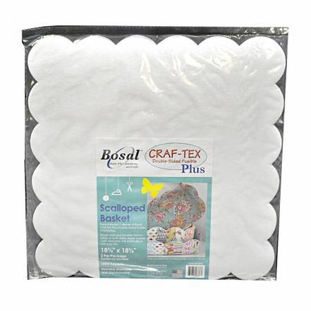 Craf-Tex Double Sided Fusible Scalloped 2pk