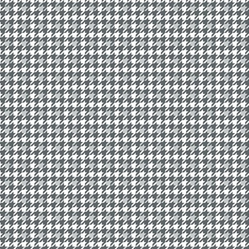 Houndstooth Dark Grey
