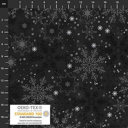We Love Christmas Black/Silver 910