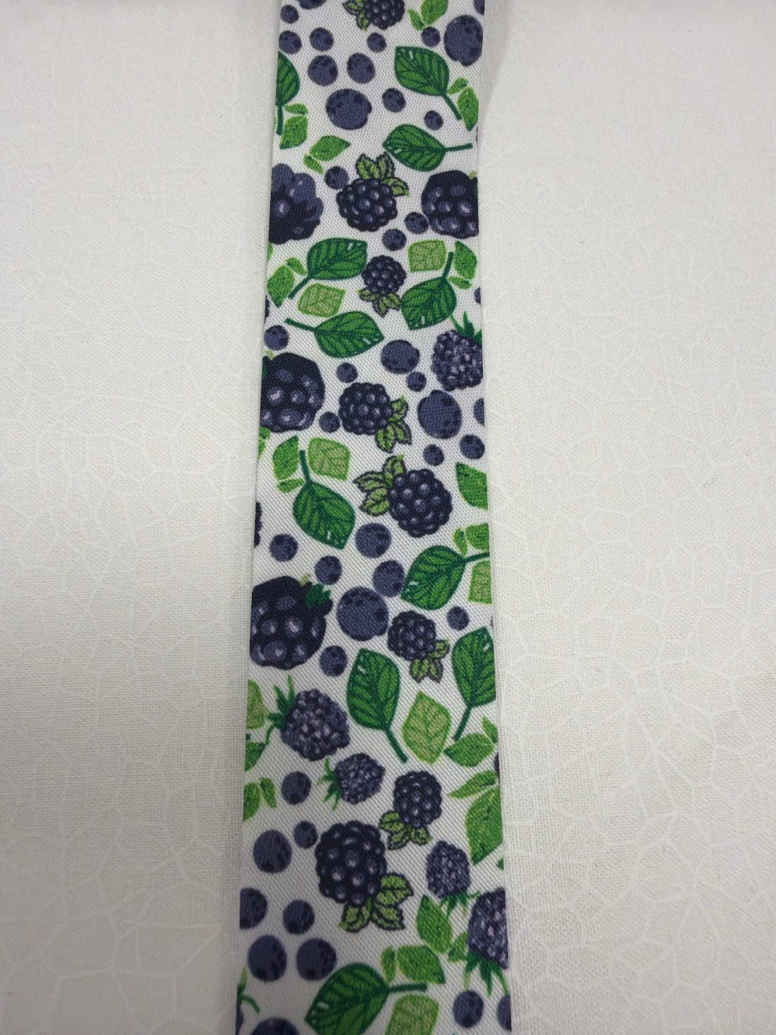 Bias Tape Fruit Blueberry