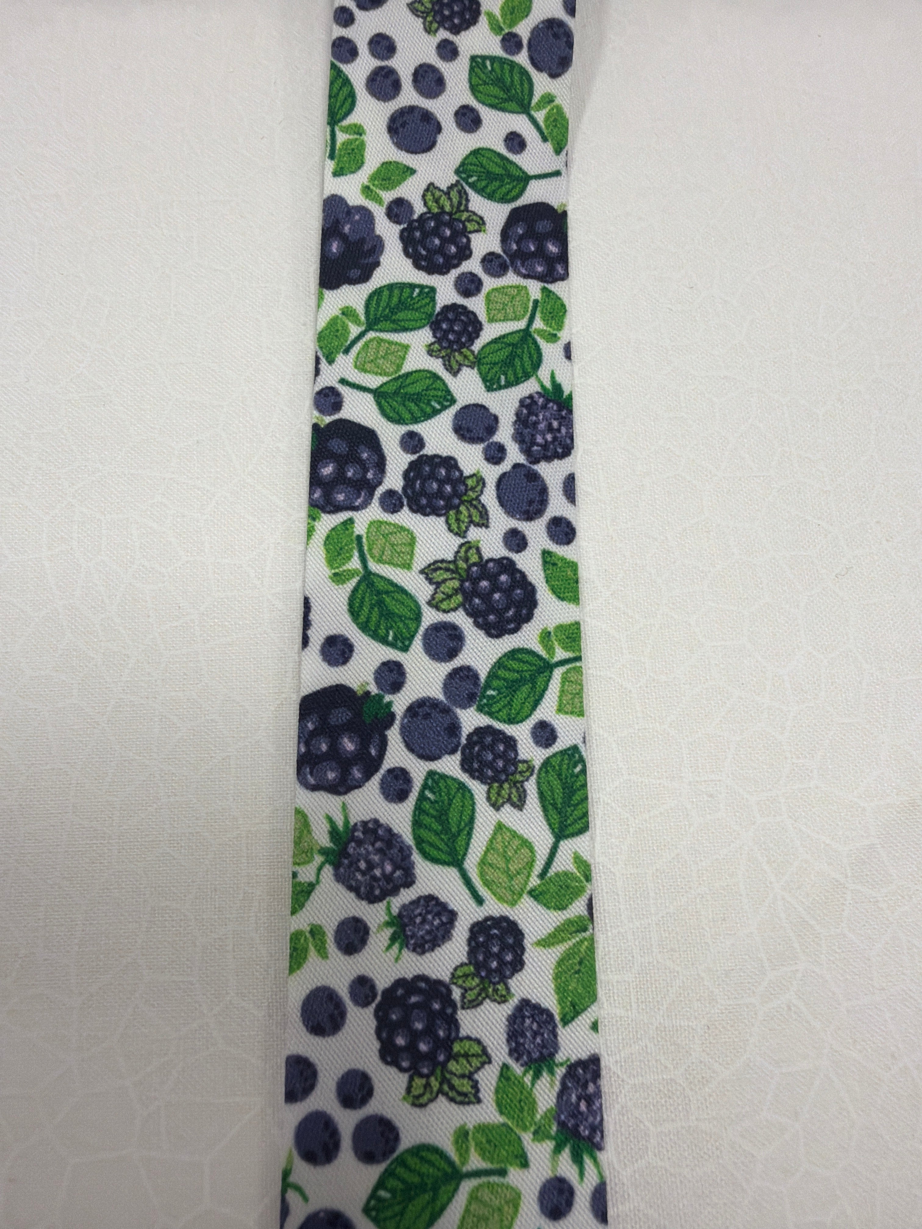 Bias Tape Fruit Blueberry