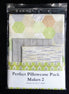 Perfect Pillowcase Pack Kit - Makes 2 - Geo Alphabet/Woodgrain/Green Fleur
