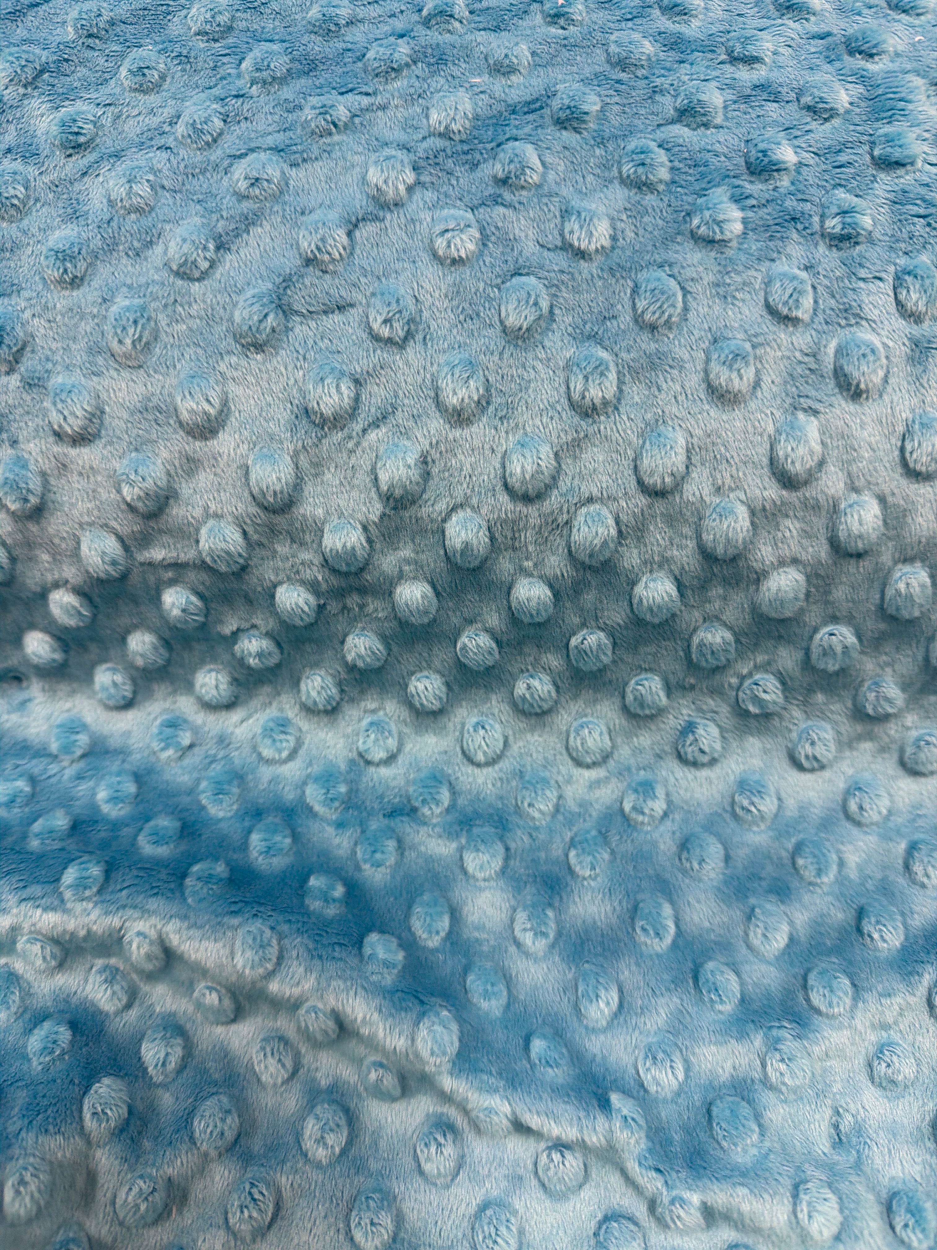 Minky Dots Dk Turquoise SMD7581 58/60