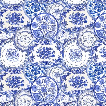 China Blue - White Heirloom