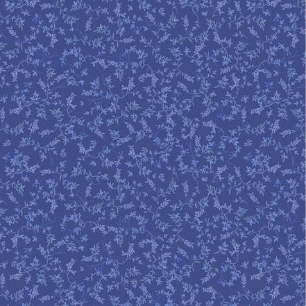 China Blue - Cobalt Flowing Vine