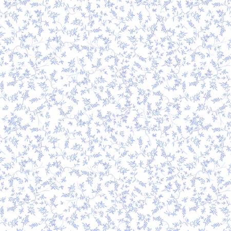 China Blue - Soft Blue Flowing Vine