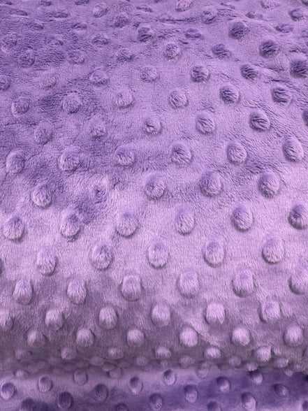 Minky Dots Purple SMD7581 58/60"