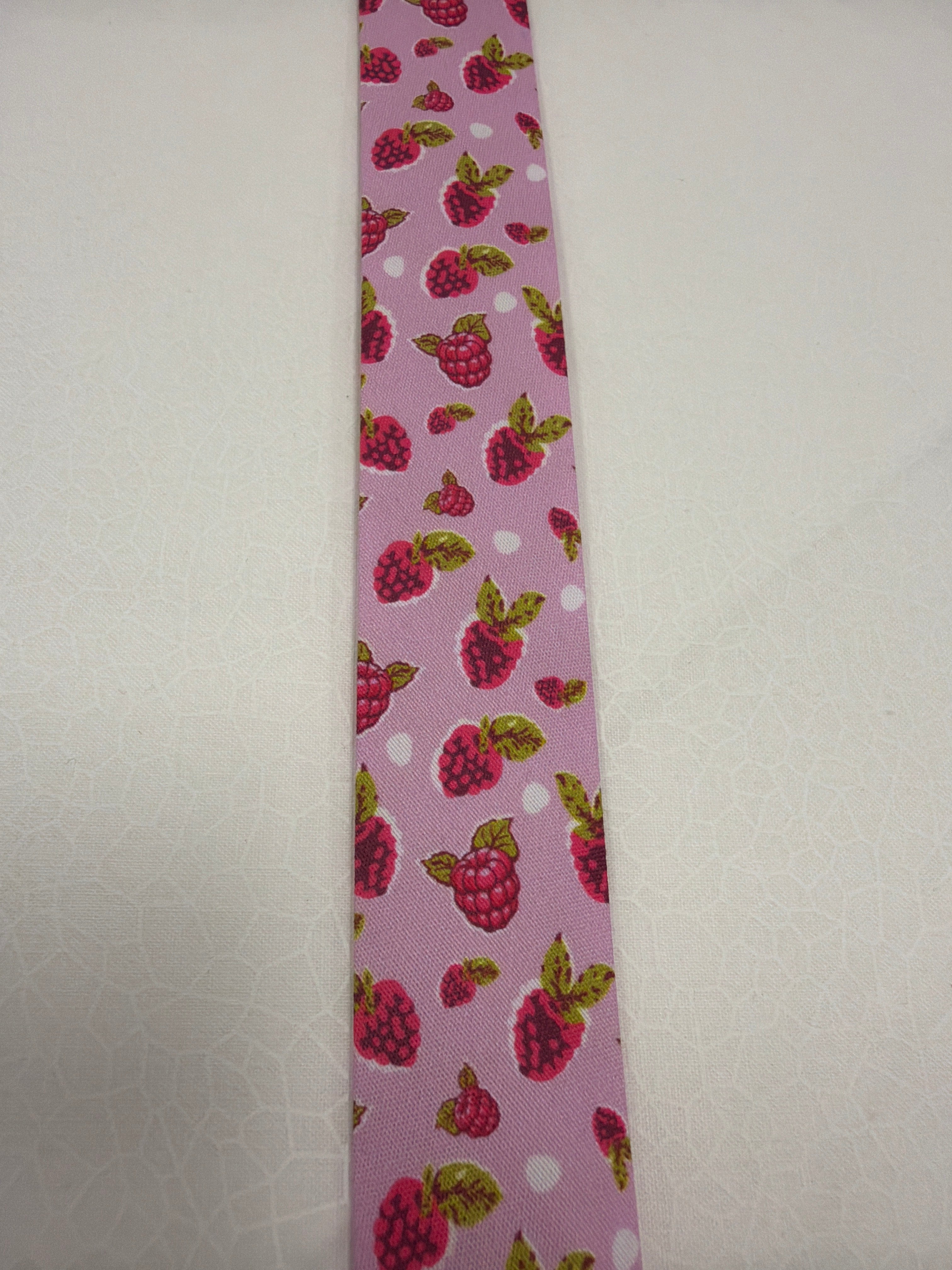 Bias Tape Fruit Raspberry