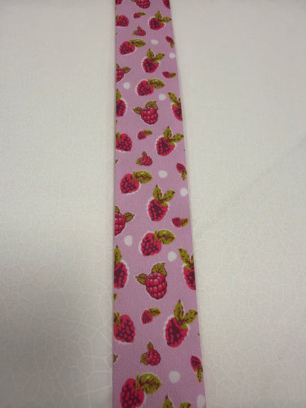 Bias Tape Fruit Raspberry