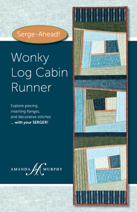 Amanda Murphy Wonky Log Cabin Runner Pattern
