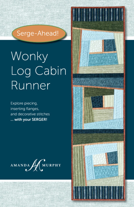 Amanda Murphy Wonky Log Cabin Runner Pattern