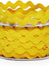 5/8in Cotton Ric Rac Yellow
