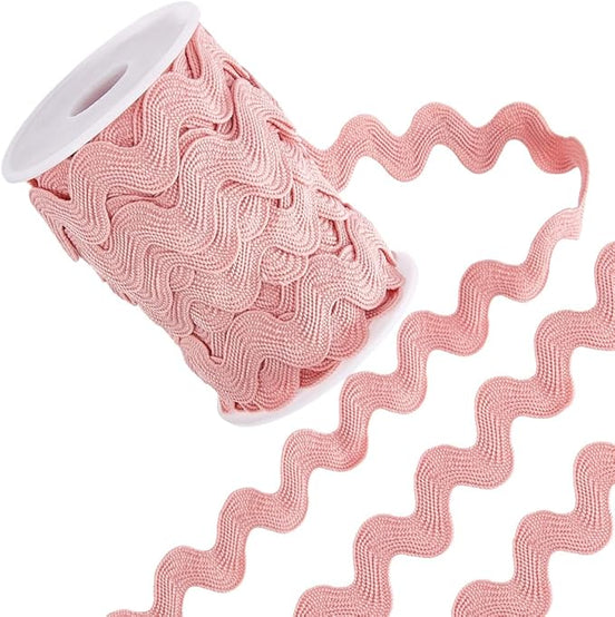 Ric Rac Pink 1/4" 100% Cotton