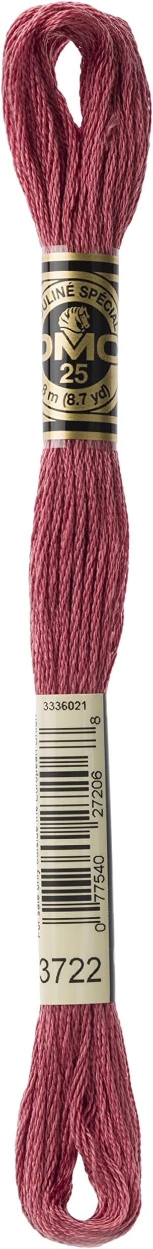 DMC Embroidery Floss 8.7yd #3722 MEDIUM SHELL PINK