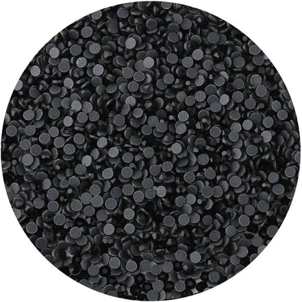 Hot Fix Crystals Jet 3mm