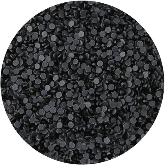 Hot Fix Crystals Jet 3mm