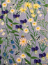 Springtime Wildflowers Lt Periwinkle
