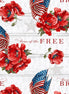 Liberty For All Flags/Poppies