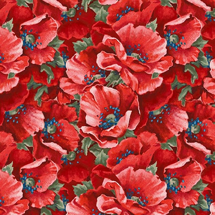Liberty For All Red Poppies