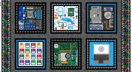 Clearance Data Point Black Multi Computer Block