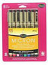 Micron Pen 8 Color Set 05 .45mm