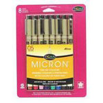 Micron Pen 8 Color Set 05 .45mm