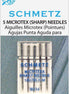 Schmetz Needle 90/14 Sharp Microtex (5 pk)