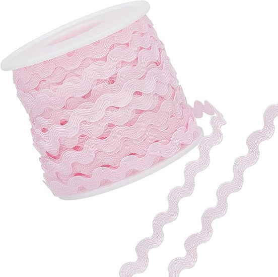 Ric Rac Pink 1 3/8" 100% Cotton