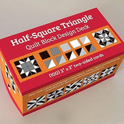 Half-Square Triangle Quilt Block Design Deck