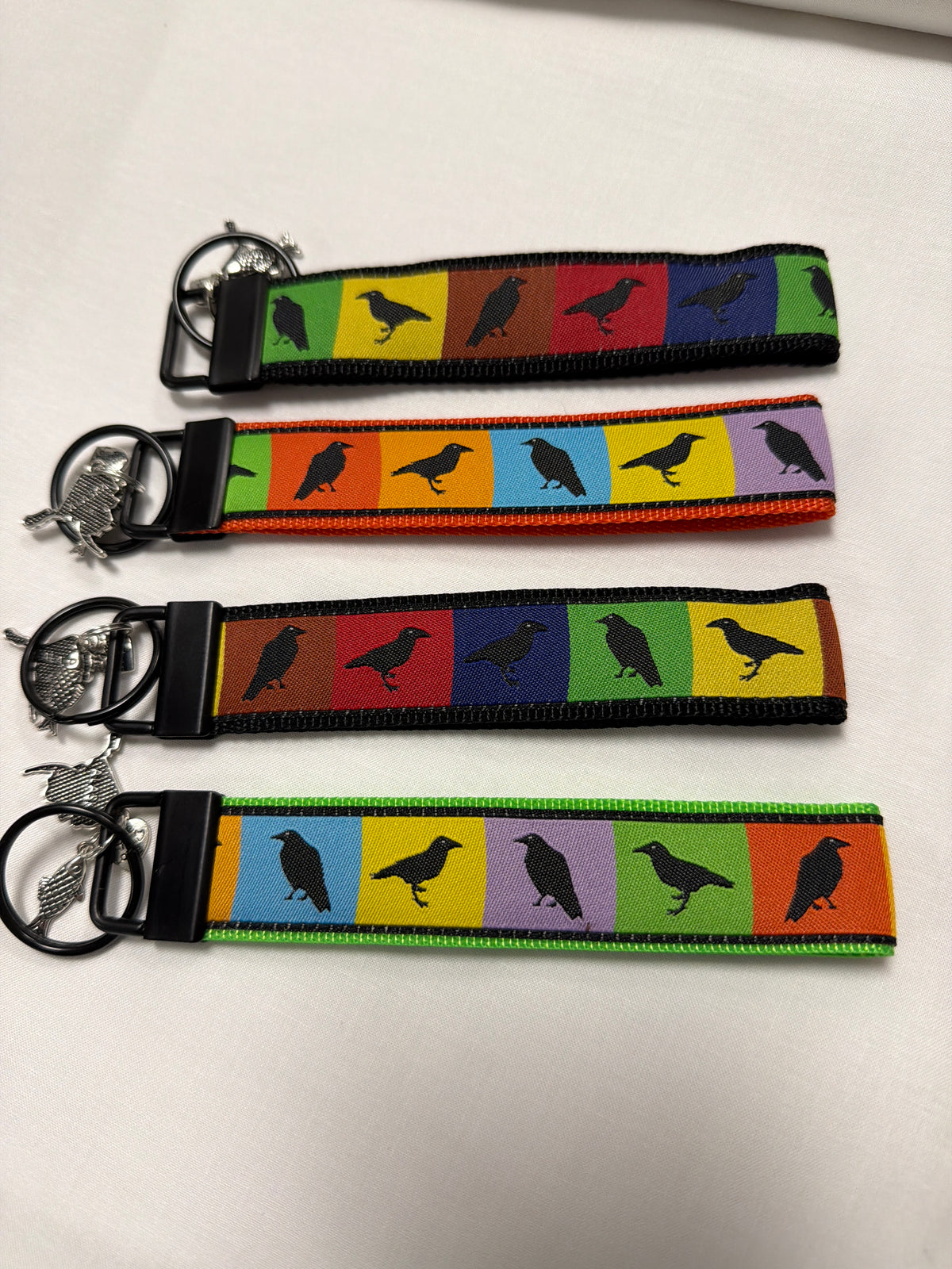 Alaskan Jacquard Key Fob Autumn Ravens