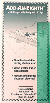 CM Designs Add-An-Eighth Ruler