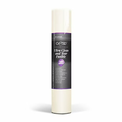 Ultra Clean & Tear Away Fusible 15 in x 10 yd